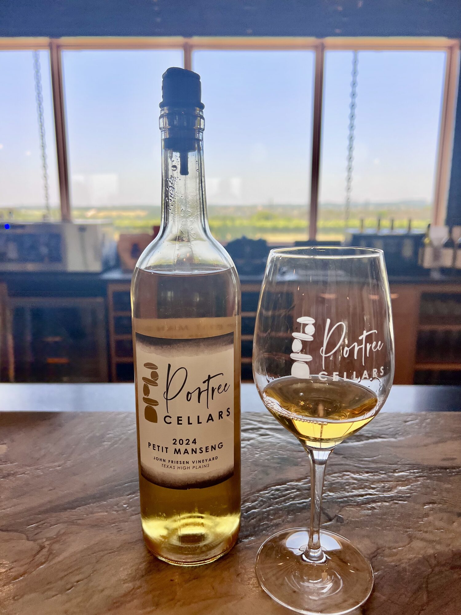 Plate 02 · In the glass at Portree · 2024 Petit Manseng
